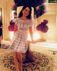 Kangana Ranaut Instagram - Paris. I like France but wherever I travel America, Europe, Middle East people just assume I am French, they even speak to me in french when I say I am Indian they assume I am French based in India, worse with my friends from North East everyone assume they are chinese.