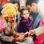 Kangana Ranaut Instagram - Throwback to the Cute Litte Kangana who wanted to be a part of every picture at her Groom Chachu's wedding! #ThrowbackThursday