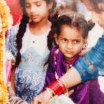 Kangana Ranaut Instagram - Throwback to the Cute Litte Kangana who wanted to be a part of every picture at her Groom Chachu's wedding! #ThrowbackThursday