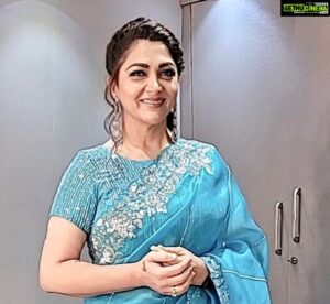 Kushboo Instagram - #Loveblues 💙💙
#DancevsDance2 @colorstvtamil