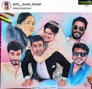 Leon James Instagram - Woah! Too good🔥 #OhMyKadavule @artz__luver_imran