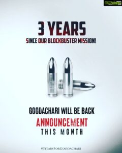 Madhu Shalini Instagram - Yaaaayyyyy…. #3yearsforgoodachari 
Can’t wait!!! #goodhachari2 
@adivisesh @sashikirantikka @sobhitad @shaneildeo @iamjaggubhai_ @joinprakashraj @supriya312 @yohaninsta @sricharanpakala @vinaysirigineedi @rekhaboggarapu