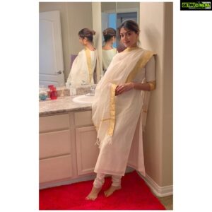 Mamta Mohandas Instagram - 2) Prosperity, Priorities, Self-Respect, Respect for others who earn yours and Everything that makes you take a strong stance.. #onam