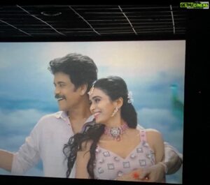 Meenakshi Dixit Instagram - Bangarraju in theatre ❤️

@kalyankrishna.k 

#theatre #inox #silverscreen #bangarraju #nagarjunaakkineni #nagarjuna #nagachaitanya #ramyakrishnan #blockbuster #hit 

@nagarjuna.akkinenifb