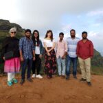 Mehrene Kaur Pirzada Instagram - #shootdiaries #BestTeam Chikmagalur