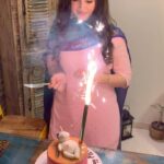 Mehrene Kaur Pirzada Instagram - Happy Happy Birthday to me 🥰🥳 Unicorn 🦄 Cake 🤩