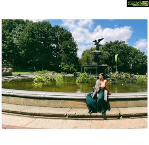 Pallavi Sharda Instagram - As a wee thing a decade ago, I shot the climax of my first indie feature at this fountain. Today I came back, after dancing the morning out, to reflect on the journey which has been and that which continues to grow. To reflect on the time when, as ‘brown actors’, we were told that our space is limited and our choices few and far between. 

I feel the rumblings of change, and feel grateful that I’ve mustered the resilience to stick to a path that originated as a childhood, fantasy: ‘When I grow up, I want to be an actress!’, I would exclaim. At the time, I only envisaged it was possible in the shape of a kohl-laden maiden in the fields of Bollywood filmdom…and so I mustered courage and chased that wondrous world. But the realities of being the child of the diaspora caught up with me, and my journey took a sharp u-turn into a more confused but equally courageous quest towards being seen as a human before my colour. 

And so here I sit, wondering when the us and them of who we are will finally evaporate and stories will just be stories for all of us to equally tell and celebrate.