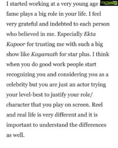 Panchi Bora Instagram - Thank you @the_wedding_journals_  for this interview!  Straight from my heart ❤️