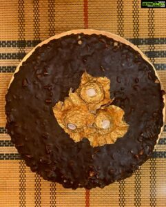 Parvathy Omanakuttan Instagram - When I thought of making myself a birthday cake I had to make something special. Since one of my favourite chocolates is Ferrero Rocher and I can eat quite a few in one sitting; I decided to make a big cake with all the elements of my fav chocolate in it. 
I love eating and I absolutely enjoy the process of making my food exactly the way I imagine it. 
Thank you Ella for inspiring me with your recipe @homecookingadventure. I tweaked it a bit with whatever ingredients I had access to.
Although I have made one earlier for my nephew’s birthday I didn’t have the chance to enjoy it to the fullest, this one was to compensate for what I missed. 
The end result was pure sin but totally worth it 😋 #paroeats #foreverfoodie #foodieforlife #ferrerorocher #ferrerorochercake #hazelnutspread #nutella #modelwholovesfood #missindia #missworld #cheflife #chocolate #meringue