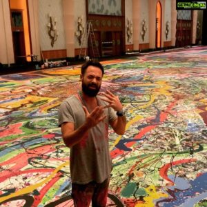 Parvathy Omanakuttan Instagram - Walking through the largest painting in the world and understanding the story and vision behind this masterpiece by @sachajafri was enthralling. 
The painting inspired by Humanity and with what’s going on in the world currently is a mere glimpse. This huge painting will be cut into 90 pieces and auctioned at the world’s largest online platform and the art connoisseurs can keep a piece of history to be inspired for generations. 
It was amazing to walk over the painting trying to gauge each detail. There is artwork by kids from across the world that is a part of this piece too. What an experience! 
P.S. Even Panorama mode couldn’t do justice to the entire painting. It’s something to see with your own eyes and feel with your senses. 😇🌍 #humanityinspired #dubaidiaries #atlantisdubai