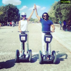 Parvathy Omanakuttan Instagram - One of the highlights of the Athens trip was the Segway Tour!!! A must must experience when you visit the historic city of Athens... You can explore more without tiring yourself and make beautiful memories while zooming your way through the monuments on the Segway! #🧿
@athenscitysegway #guidegina #memoriesforalifetime #travelwithmylove #placestogowithro #parostravels #segway #allsmiles #blessed #grateful @tzinamanioud #🧿