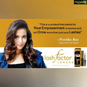 Preetika Rao Instagram - Girls! Now Experience the Nanotechnology magic of Lashfactor Serum that helps your eyelashes & eyebrows grow naturally... Follow @officiallashfactor to know more about this fantastic Eyelash & Eyebrow Enhancer from London, UK ................................................
Website :  www.lashfactor.online

#lashfactor #cjefactor #eyelashserum #londonfashionweek