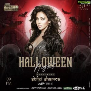 Shilpi Sharma Instagram - Tomorrow it's @clubroadiesjaipur and it can't get crazier and bigger then this.. The best  club  and my city and my people.... So let's have some fun Tomorrow...Come watch me live tomorrow In Jaipur 30 th October for Halloween night. 🤩 
.
.
#halloweenparty #Jaipur #party #dance #fun #roadies #music #Bollywood
