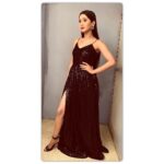Shivangi Joshi Instagram - 🖤 Outfit by:- @sewbery Styled by:- @shrishtimunka Earrings by :- @the_jewel_gallery