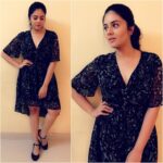 Sreemukhi Instagram - Pataas!! Outfit by @rekhas_couture 😍 #shoottime #pataas #designeroutfitdiaries