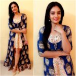 Sreemukhi Instagram - This cutie outfits for Pataas! 😍☺️ Outfit: @rekhas_couture #designeroutfitdiaries #Pataas