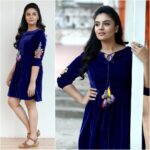 Sreemukhi Instagram - When you blossom even after no sleep day! Royalty comes within you! 😍☺️ And this cute outfit by @rekhas_couture Kirthana! #designeroutfitdiaries #nosleepsince48hours #royalty Annapurna Studios