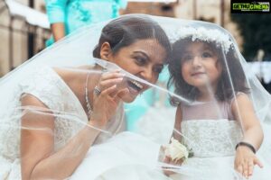 Surveen Chawla Instagram - Ur already 5 ?? Kesha,it feels like yesterday when u came into this world to brighten it up! It feels like yesterday when u my flower girl walked the aisle before me ,with that basket rocking in ur hands and showering flowers on the way...And I guess I still walk, that very flower laiden path in life😇...Lucky me!! Though I wish I could pause time n u could stay as u are, but ur going to grow up and even faster now!....But I hope and wish for ur child like innocence to be kept intact for as long as it can,cos its just beautiful❤️....
Ur hugs..Aah! bring peace in the midst of a madly chaotic life🤗...Ur sweet little kisses bring a sparkle to the eye😘...Ur shying away smilingly🥰...Oh! It’s worth a capture n to be frozen in time....And I can go on and on and on...But The bottom line is that I Love u 5 hundred times more than u know💕...Happy 5th birthday Precious💝!! #keshakelkar @keertikelkar @sharadkelkar