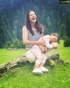 Surveen Chawla Instagram - The other half of my world and my universe..🌏🪐 #Eva 💖
