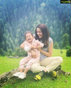 Surveen Chawla Instagram - The other half of my world and my universe..🌏🪐 #Eva 💖