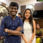 Varsha Bollamma Instagram - Singapasanga of BIGIL 😂 (just a few) Ignore the excess overacting and drama😂 (Also I don’t have a pic with Thalapathy ☹️ if our team photographer is reading this, please mail me the pics 😕)