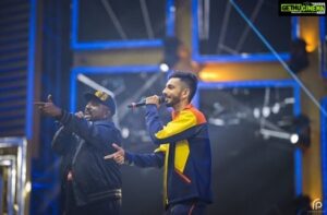 Yogi B Instagram - #Darbar Audio Launch, Chennai. 
Had a blast performing #ThaniVazhi with @anirudhofficial. Thank you all for the immense love for the song and all the birthday wishes. Nandri 🙏🏽😊 📸 : Rakesh Prakash, @rp3825