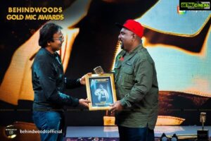 Yogi B Instagram - Thank you #Behindwoods 🙏🏽 Posted @withrepost • @behindwoodsofficial Congratulations @yogibsees for winning The Behindwoods Gold Mic Award for The Icon Of Inspiration - Rap Music.

#BehindwoodsGoldMic from Oct 18th, 3:30pm on BehindwoodsTV Youtube. You Have Not Seen Anything Like this