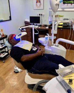 Yogi B Instagram - My wisdom tooth was causing discomfort and pain these past months hindering my vocal performance. I’m so thankful to Dr Yogi, of @tcare_dental , for solving my problem. She also did composite filling on my other teeth then scaling, polishing and whitening.😬👌🏽
My sincere thanks to Dr Yogi for an excellent service and consultation on proper dental care and understanding. I highly recommend you give her a call for your dental health. I am so relieved now. 😁