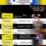 Aditi Balan Instagram - 5th edition of REMEMBERING VEENAPANI festival happening from April 8th to April 14th. :) DONT MISS IT. @nimmyraphel @playadishakti @vkvinayadishakti @apoorvaarthur @ashiqasal