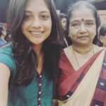 Aditi Balan Instagram - Got the opportunity to meet this lady , the first woman from TN to join the IPS . One who has faced a lot of challenges through her life but still so strong. That includes a broken hip which didn't stop her from coming all the way to Anna University just to speak to the girls to be strong and about the recent Pollachi issue . Thilakavathi IPS.