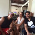 Amrita Arora Instagram – Two main men in my life😘❤️