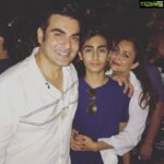 Amrita Arora Instagram - Birthday boy and his baby boy ❤️❤️ @arbaazkhanofficial @iamarhaankhan