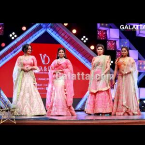Anjena Kirti Instagram - Gallata Nakshatra Awards 🌹👑
#AnjenaKirti