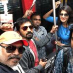 Anjena Kirti Instagram - On our way to Kuala Lumpur ..Day b4 🦋 for a blessed Thai Poosam at Batu Caves 🌸🕉 #Promotions #TravelDiaries Kuala Lumpur International Airport
