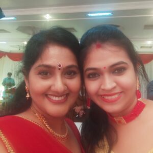 Anju Aravind Instagram - Congratulations dillutta n vismaya❤
Costume courtesy @a.a.m.i_