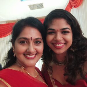 Anju Aravind Instagram - Congratulations dillutta n vismaya❤
Costume courtesy @a.a.m.i_