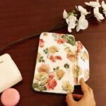 Aparnaa Bajpai Instagram - Customized decoupaged iPad/tab covers🌸 Designed by Me😎 #Idiot_synchro_erratic_ideas