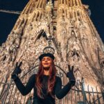 Aparnaa Bajpai Instagram - 🧘🏼‍♀️ Entering 2020 with zero f**ks given!! . . . #spain #barcelonaspain #travel #travelgram la Sagrada Familla, Barcelona