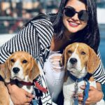 Ashna Zaveri Instagram - Noone was forced to take this picture 🐶 #puppylove #beagle Udaipur, Rajasthan