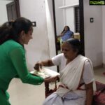 Bhama Instagram - 'അഭയ'യിലെ അമ്മമാർക്കൊപ്പം❤️ #may 23 #b'day @anna_mary_cherian @mira_by_ann @vaisakh_c_ BLESSED🙏🏻 Kalamassery, India