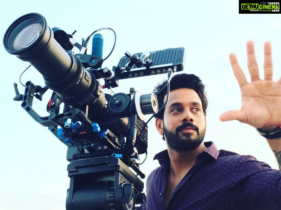 Bharath Instagram - Wish I cud do cinematography and direction together ...