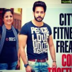 Bharath Instagram - Pic from pre launch of GETHINs gym !!!