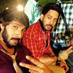 Bharath Instagram - Spot click !!! With ramana #simba#night shoot #fun