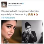 Charmy Kaur Instagram – #iifautsavam