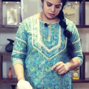 Deepa venkat Instagram - Super nervous while preparing this one, coz I find it a bit tricky. But so happy it turned out well while the camera was rolling 😊😊 

Staying confident, but with a slight tinge of nervousness, brings out the best in me. Always👍

Check out the full video on "Spice My Food" channel on YouTube!!! Link in bio:)))

Outfit by @naomi.fashions, thanks Keerthana😊😊

#spicemyfood #jfwdigital #jfw #binasujit #paruppupoli #homemadesweets #traditionalfood #delicacies #yummy #lovecooking #mykitchen