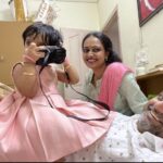 Divya Padmini Instagram - Family👨‍👩‍👧 @ratheesh_balakrishnan_poduval #familytime #baby #babygirl #clicking #camera #bayclicks #instapic Home Sweet Home