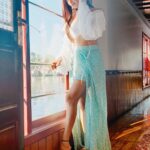 Eshanya Maheshwari Instagram - Day2 with @dailyverve at alleppey in this beautiful boathouse @cruiseland.in stay tuned for more pictures and travel vlogs... Coming soon on my wall... #TRAVELWITHME #TRAVELBLOGGER #instatravel #TRAVELGRAM #eshanyamaheshwari #kerala #alleppey #backwaters #south #boathouse #keralatourism #houseboat #shotononeplus7 Alleppey Boathouse