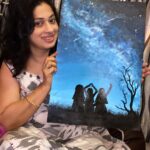 Eshanya Maheshwari Instagram - Maaa💋🥳❤️🤗💐 On your special day I want you to know how much you have made a difference in my life,💐 You gave me the strength To follow my heart and do best in things I love no matter it’s worth it or not... 💋 your love and inspiration gave me a great start..😁 to my passion and madness 😜 No one else will ever know The strength of my love for you. After all , you’re the only one who knows what my heart sounds from the inside.. ❤️🤗 I know I am stubborn and crazy 😜 I irritate you soooo much by being clumsy and lazy and upar se mera be matlab ka gussa 🙈 But you know what ? No matter what we go through. No matter how much we argue . In the end, you are there for me always and I love you for that. ❤️🤗😘 every time I think of you, I feel grateful that my MOM IS YOU...!!! 😘 wish you very happy birthday 🥳 May each and every day of your life is as bright as today 😇🥳💕 god bless you.... 🤗 small art for the god’s art 😜🤗