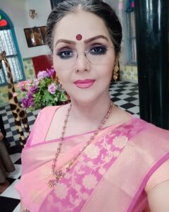 Fathima Babu Instagram - Today at யாரடி நீ மோகினி sets
Saree from #pachaiyappas_silks 
#pachaiyappassilks 
#pachaiyappasilks