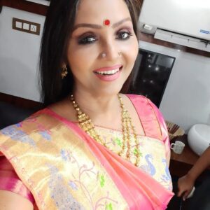 Fathima Babu Instagram - காஞ்சிப் பட்டு from பச்சையப்பா சில்க்ஸ் சென்னை